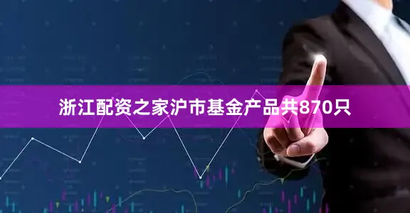 浙江配资之家沪市基金产品共870只