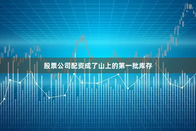 股票公司配资成了山上的第一批库存